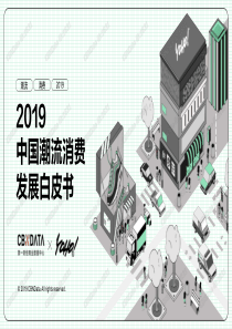 2019中国潮流消费发展白皮书CBNData2019846页