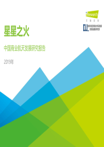 2019年中国商业航天发展研究报告20191160页