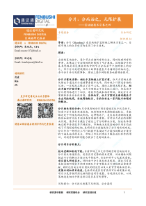 区块链行业技术引卷之四分片分而治之无限扩展20190314通证通研究院15页