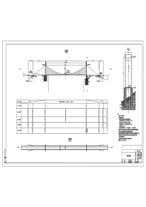 278m悬索桥桥施工图全套nbspspanclasszip含CAD文件span