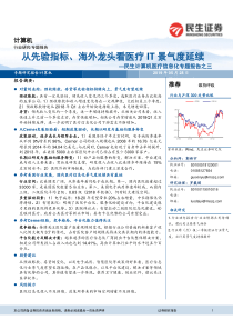 计算机行业医疗信息化专题报告之三从先验指标海外龙头看医疗IT景气度延续20190528民生证