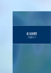 某知名企业能力素质模型_精典案例（PPT176页)