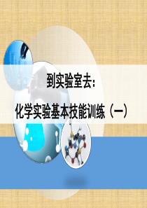 《到实验室去：化学实验基本技能训练(一)》精编版