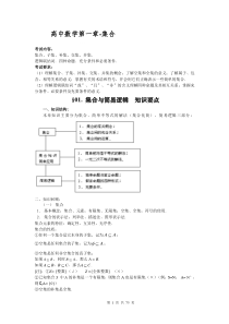 高考数学知识点总结精华版