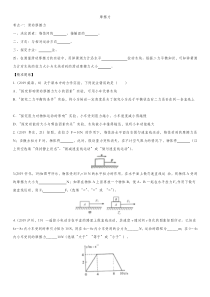 2020届人教版中考物理知识点强化练习卷摩擦力