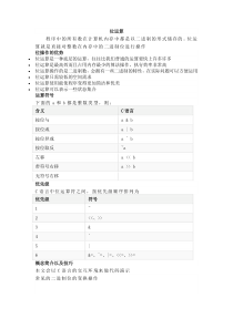 C语言位操作运算详解