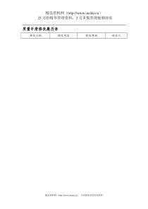 XX物业管理有限公司质量手册（DOC 26页）