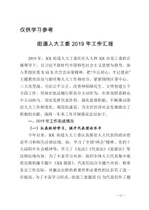 人大2019年工作汇报