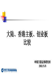 国内与香港上市比较