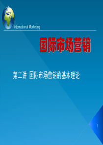 第二讲--国际市场营销的基本理论