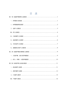 【护理工作规章制度】护理管理手册