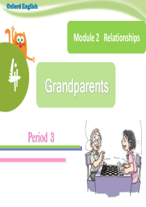 沪教牛津版五年级英语Unit-4-Grandparents-Period-3