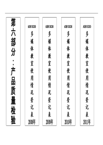 大档案盒正面、侧面标签模板