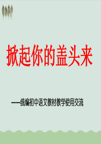 如何上好语文课PPT教学课件(推荐)