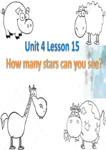 北京版-英语-一年级下册-Unit4-How-many-stars-can-you-see-Less