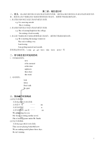 (完整)初一英语现在进行时