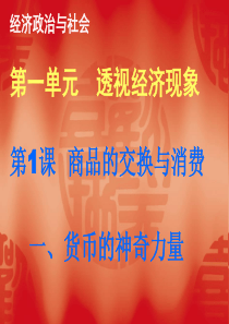 中职经济政治与社会课件-第一课