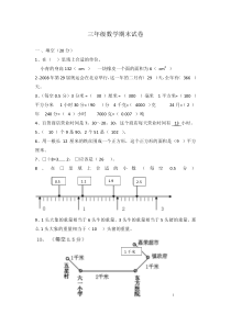 三年级升四年级答案