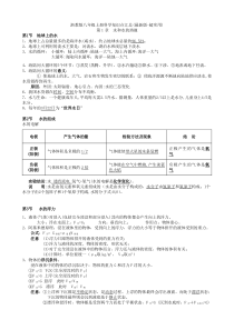 浙教版八年级上册科学知识点汇总(最新版-超实用)