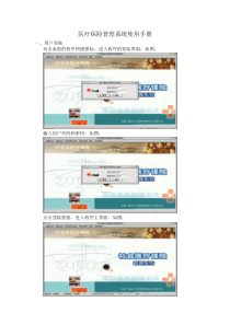 医疗保险管理系统使用手册