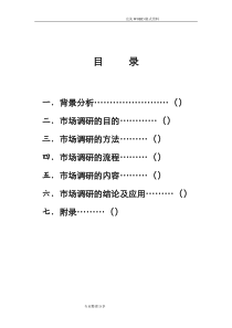 安踏市场调查研究报告