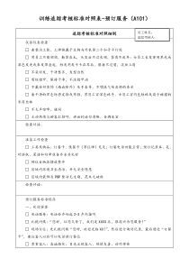 [门店管理]1追踪考核标准对照A101