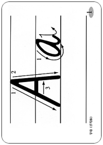 26个英语字母书写笔顺(老师的)