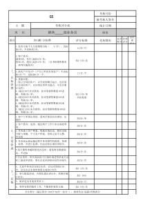 销售员考核表