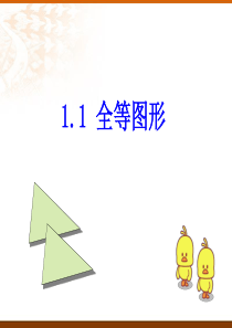 1.1全等图形