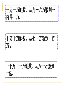 亿以内数的读法ppt