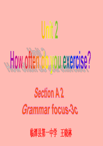 Unit-2-How-often-do-you-exercise--Section-A(gramma