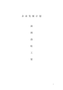 劲松公司销售企划案