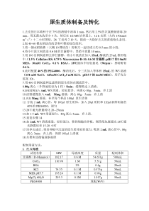 水稻原生质体制备及转化方法