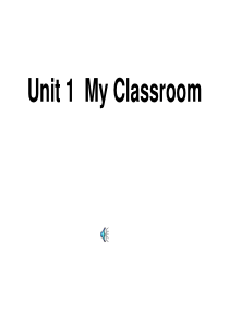 新版pep四年级上册unit1-my-classroom--lets-spell