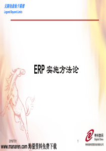 ERP+实施方法论