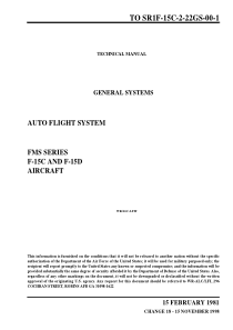 波音公司F-15战斗机自动飞行系统技术手册