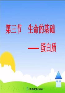 《生命的基础——蛋白质》参考课件