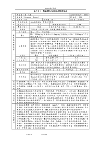 危险化学品理化性质及危险特性表