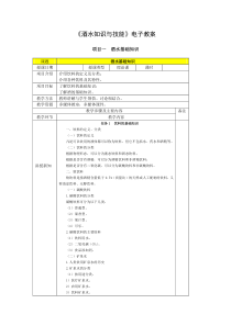 1酒水基础知识