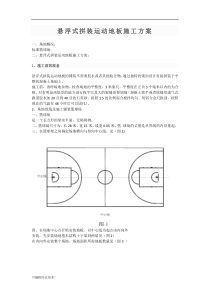 悬浮地板施工方案