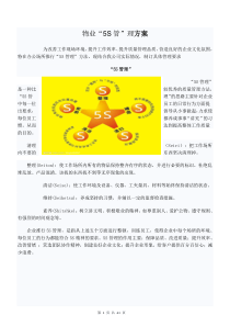 物业公司5S质量管理手册及制度