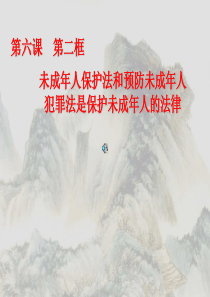 《未成年人的自我保护》PPT课件