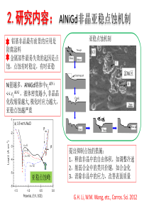 AlNiGd非晶亚稳点蚀机制(精)