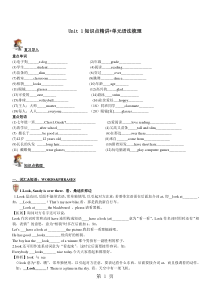 牛津译林版7A-Unit1-知识点梳理(下)-单元语法点