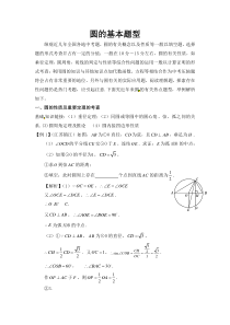 初中圆题型总结