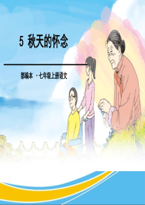 《秋天的怀念》PPT【优秀课件】