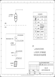 2-1-1-居民分布式光伏典型设计方案-全额上网-3kW单相系统接入示意图