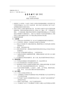 质量手册管理职责和权限（DOC 15页）