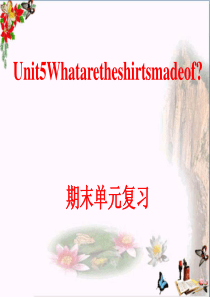 英语九年级Unit-5《What-are-the-shirts-made-of》ppt复习课件