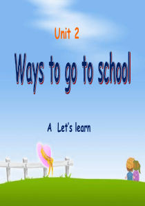 Ways-to-go-to-school-PPT课件